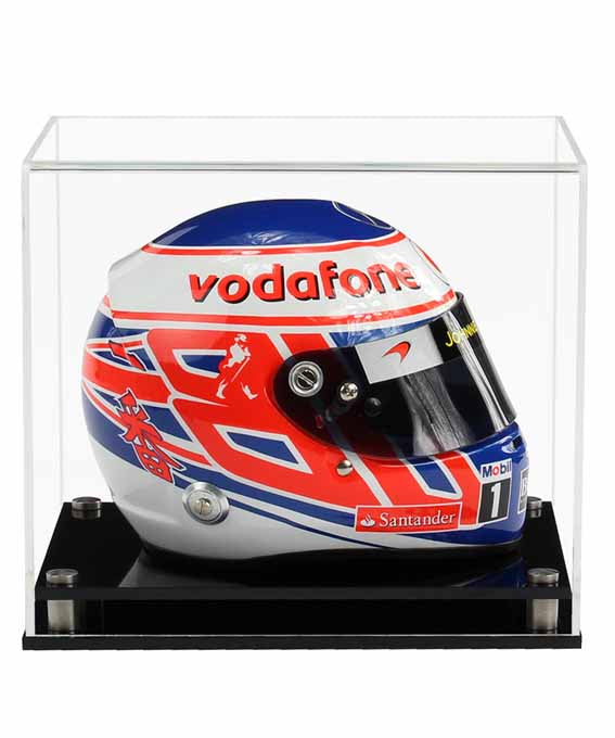 Acrylic Half Scale Crash Helmet Display Case, with fast delivery ...
